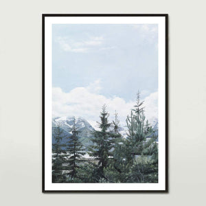 French Pines Art Print