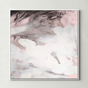 Dusty Pink (Square) Canvas Print